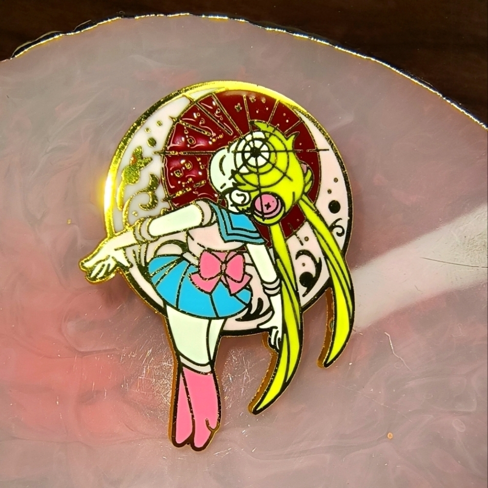 Women’s Jewelry Pretty Magical Sailor Moon Enamel Pin Anime Manga Series